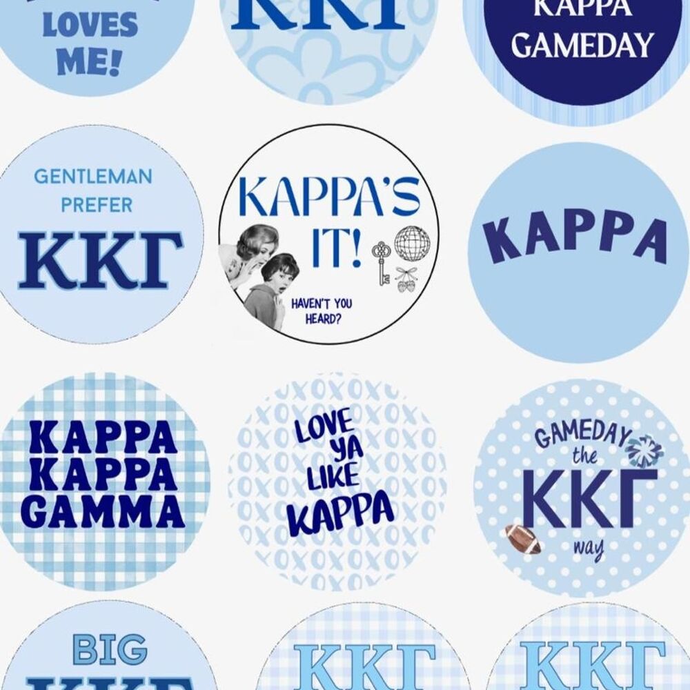 Kappa gameday buttons